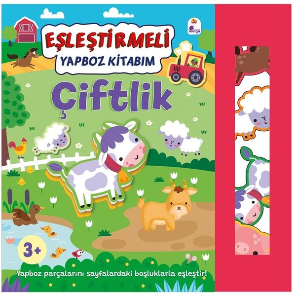 Çiftlik - Eşleştirmeli Yapboz Kitabım