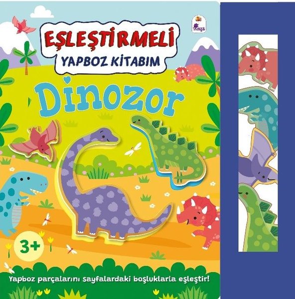 Dinozor - Eşleştirmeli Yapboz Kitabım