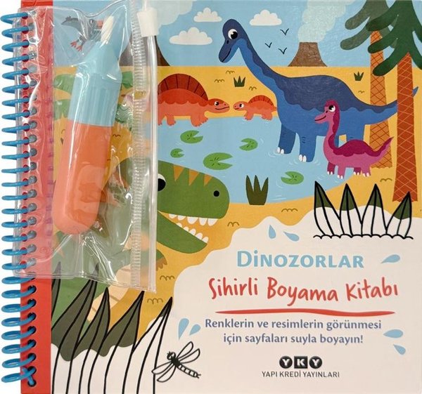 Dinozorlar - Sihirli Boyama Kitabı