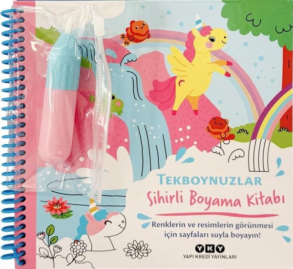 Tekboynuzlar - Sihirli Boyama Kitabı
