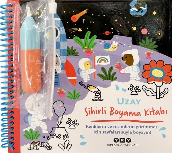 Uzay - Sihirli Boyama Kitabı