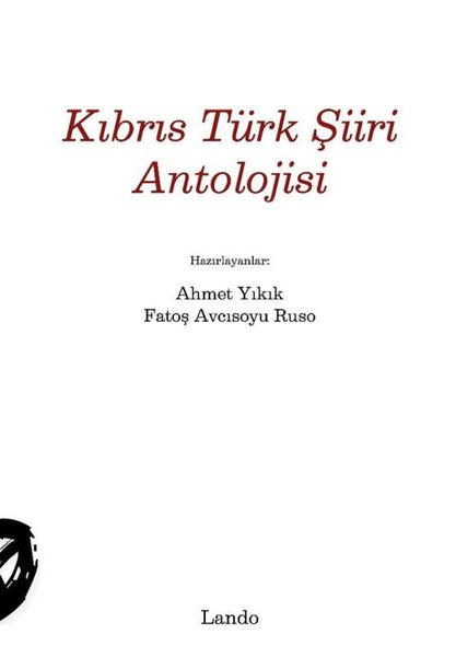 Kıbrıs Türk Şiiri Antolojisi