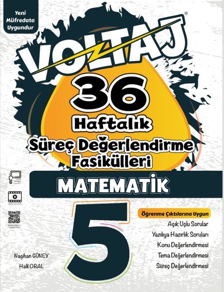 5.Sınıf Matematik Voltaj 36 Hafta Süreç Değerle...