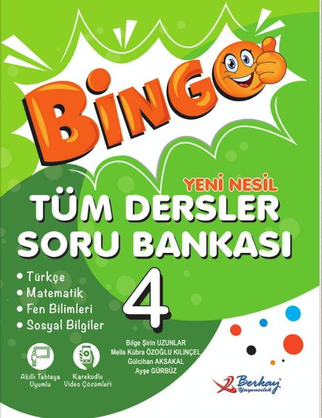 4.Sınıf Tüm Dersler Bingo Soru Bankası