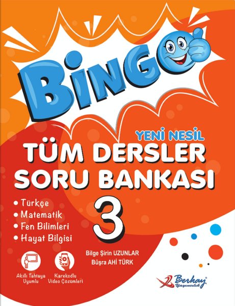 3.Sınıf Tüm Dersler Bingo Soru Bankası