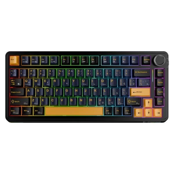 Rampage Quell RGB TKL Oil Switch Kablosuz Mekanik Oyuncu Klavyesi
