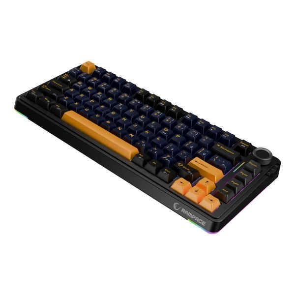 Rampage Quell RGB TKL Oil Switch Kablosuz Mekanik Oyuncu Klavyesi