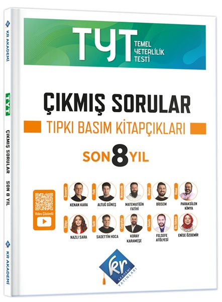 TYT Çıkmış Sorular Son 8 Yıl Tıpkı Basım Kitapç...