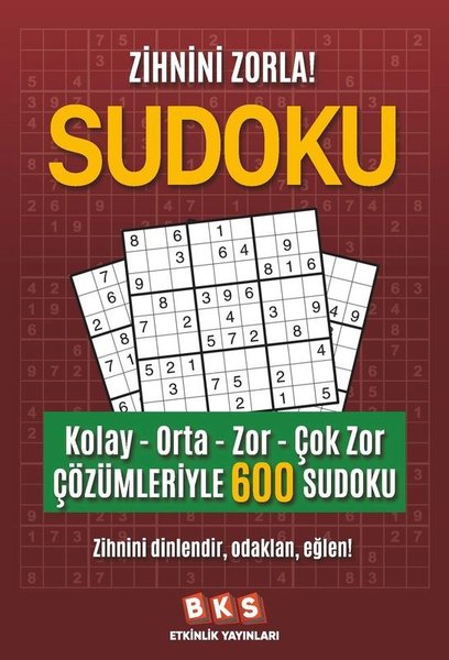 Sudoku - Kolay - Orta - Zor - Çok Zor - Çözümle...