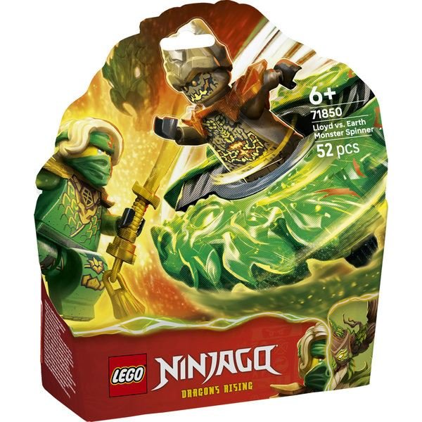 Lego Ninjago Lloyd & Earth Monster Spinner 71850 | D&R