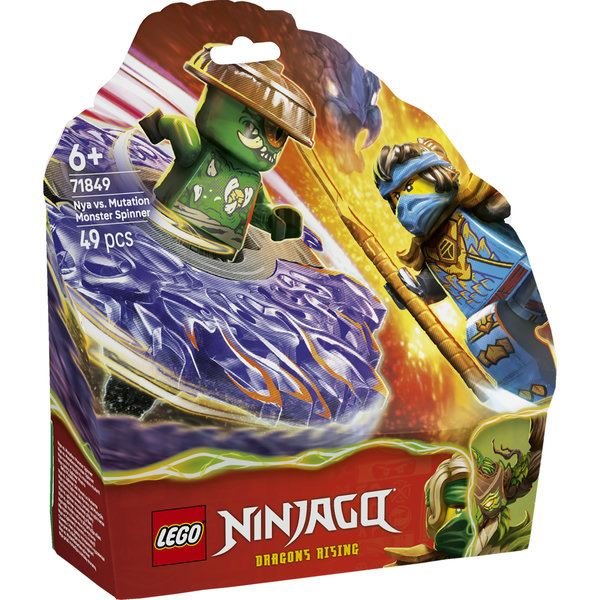 Lego Ninjago Nya vs. Mutation Monster Spinner 71849 | D&R