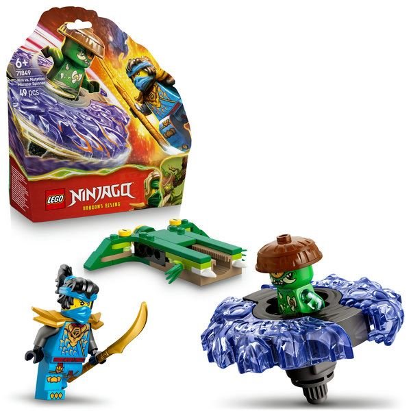 Lego Ninjago Nya vs. Mutation Monster Spinner 71849 | D&R