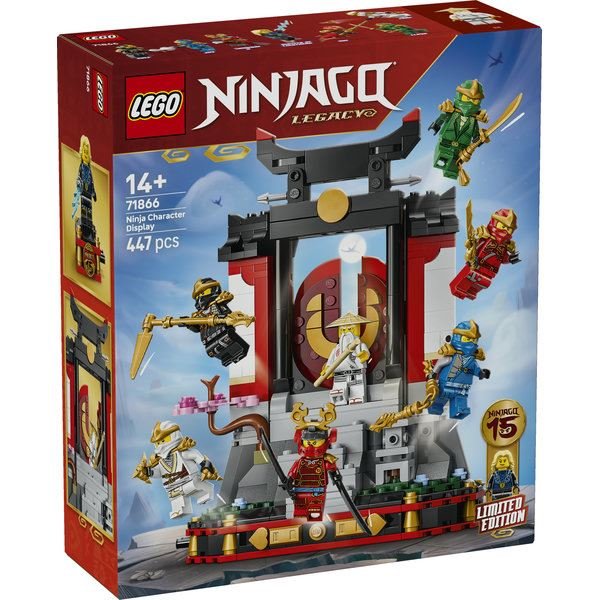 Lego Ninjago Ninja Character Display 15th Anniversary 71866 | D&R