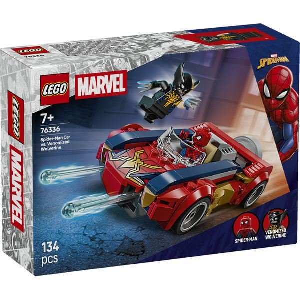 LEGO Marvel Örümcek Adam Arabası vs. Venom Wolverine 76336 | D&R