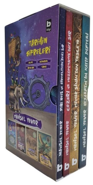 Tarihin Şifreleri Serisi Seti - 4 Kitap Takım -...