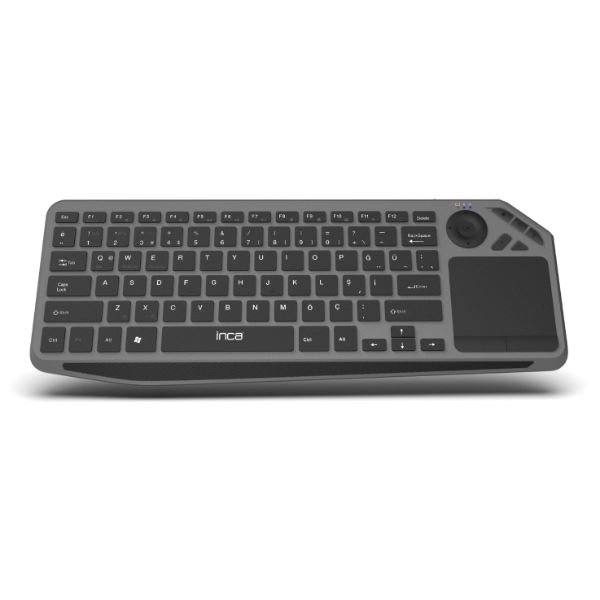 Inca IBK-566BT Bluetooth 2.4G Touch Pad Sessiz Şarj Edilebilir Klavye