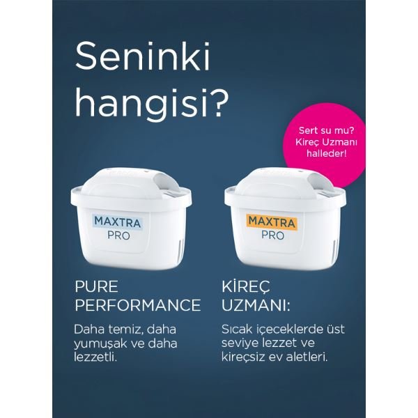 Brita Maxtra Pro Pure Performance 3’lü Su Arıtma Filtresi