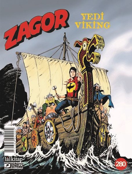 Zagor Sayı 280 - Yedi Viking (Jacopo Rauch) - Fiyat & Satın Al | D&R