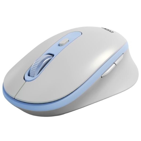 Everest SM-BT42 Kablosuz Mouse, Mavi – Beyaz