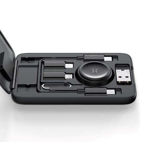 Mcdodo CH-2440 Çok işlevli Apple Watch Kablosuz Şarj ve Aksesuar Kutusu