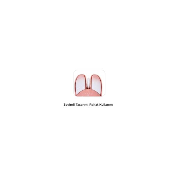 Torima Rabbit TM-21 1200 DP Optik Kablosuz Mouse Pembe