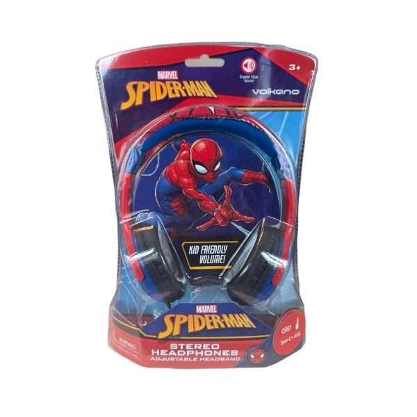 Volkano Marvel Spiderman Örümcek Adam Çocuk Kulaklığı Lisanslı MV-1001MV-1001VSM