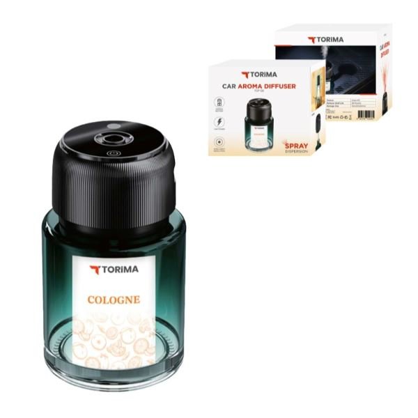 Torima TCF-02 Siyah Cologne Araç Aroma Difüzörü