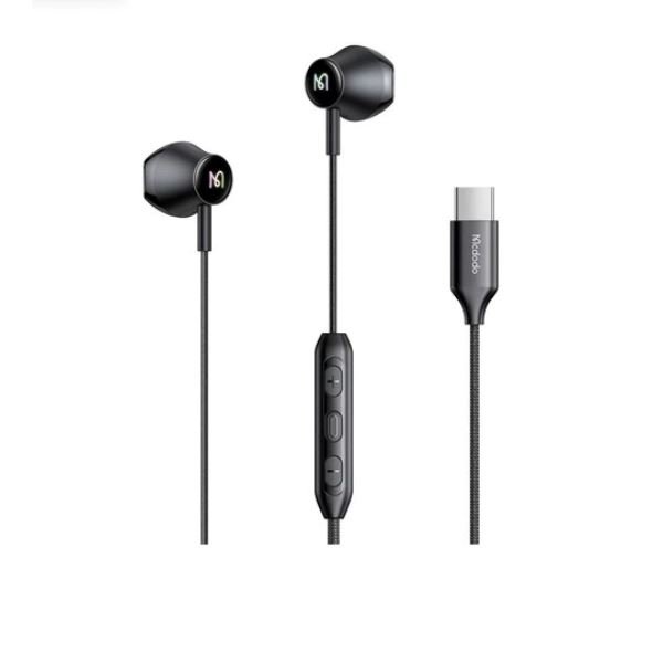 Mcdodo CA-4700 Type-C RGB Işıklı Kulak İçi Kulaklık