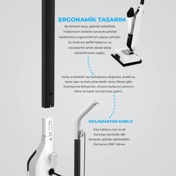 Pirantech CB-702 Buharlı Temizleyici