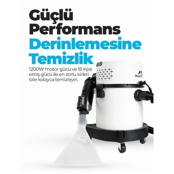Pirantech RLZ-208 Halı ve Koltuk Yıkama Makinesi