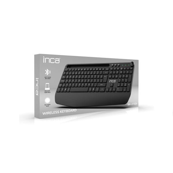 Inca IK-272QU Dual Mod Bluetooth + Wireless Soft Touch Klavye