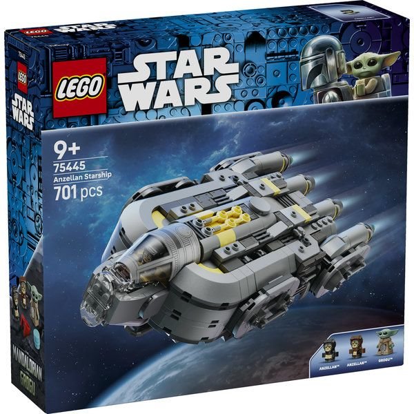 LEGO Star Wars: Mandalorian ve Grogu Anzellan Starship'i 75445 | D&R