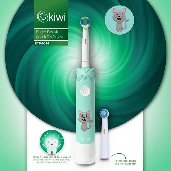 Kiwi KTB 6014 Diş Fırçası Yeşil