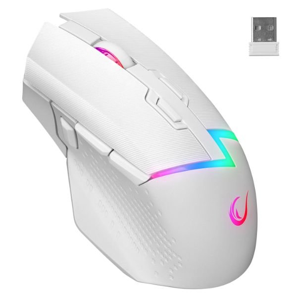 Rampage DROP M3 V2 24000 DPI 3311 Sensor RGB Şarjlı Kablosuz 80 Milyon Huano Switch Gaming Oyu