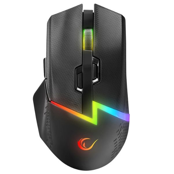 Rampage DROP M3 V2 24000 DPI 3311 Sensor RGB Şarjlı Kablosuz 80 Milyon Huano Switch Gaming Oyu