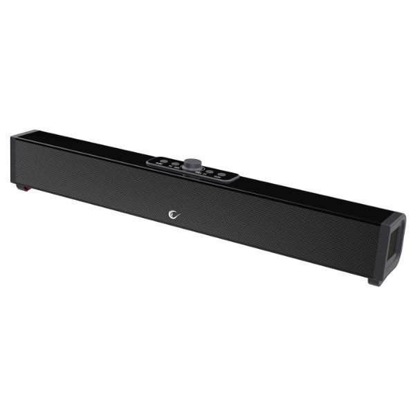 Rampage RM-1 SoundWave Plus Siyah Total 64W 16V/4.06A BT+USB+AUX+TF Kartlı Gaming Soundbar Speaker