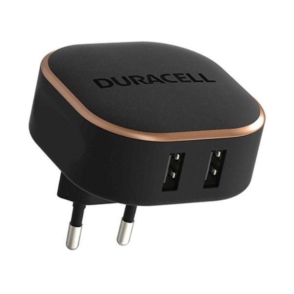 Duracell 24W 2 USB-A Seyahat Şarj Adaptörü