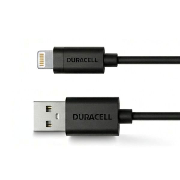 Duracell USB-A to Lightning 1 metre Hızlı Şarj ve Data Kablosu