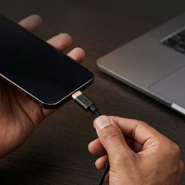 Duracell USB-C to USB-A 1 metre Kevlar Örgülü Hızlı Şarj Kablosu