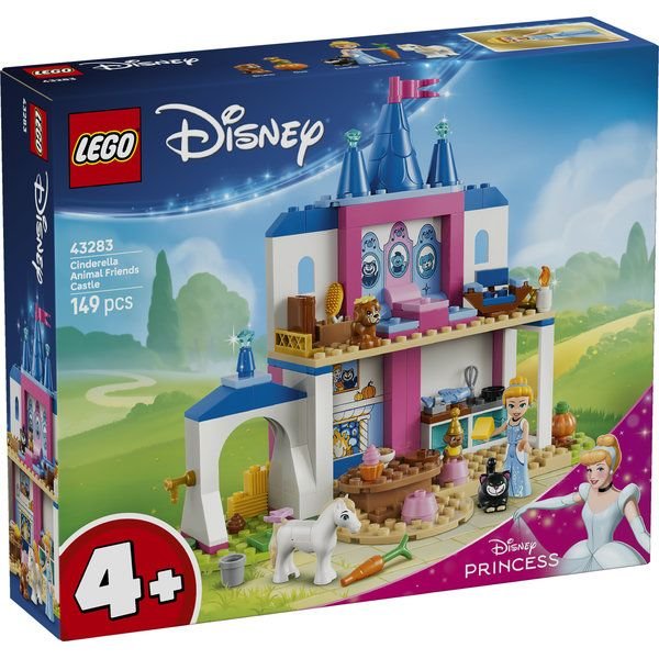 Lego Disney Princess Sindirella Hayvan Dosları Şatosu 43283