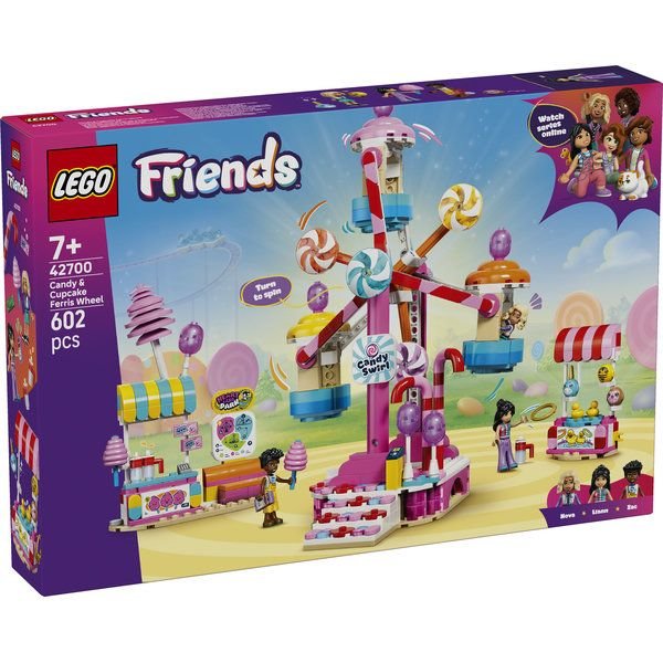 Lego Friends Şeker ve Kapkek Dönme Dolabı 42700