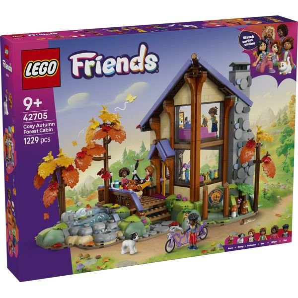 Lego Friends Şirin Sonbahar Orman Kulübesi 42705 | D&R
