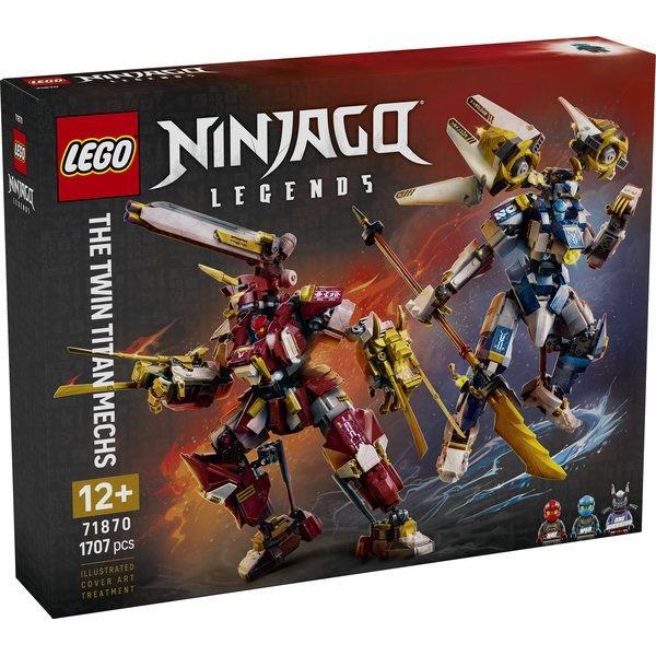 Lego NINJAGO İkiz Titan Robotları 71870 | D&R