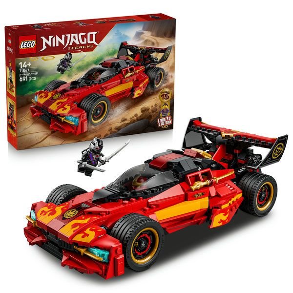 Lego NINJAGO X-1 Ninja Turbo Otomobil 15. Yıl Dönümü 71867 | D&R