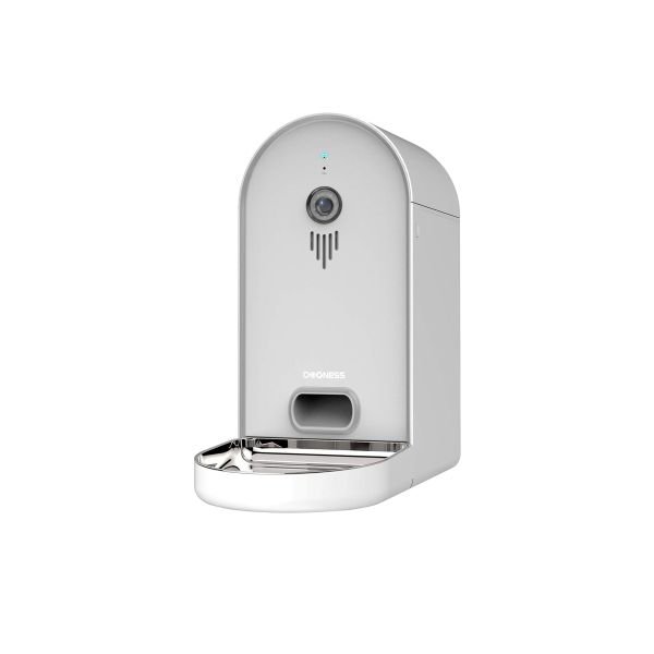 Dogness F01A Hd Kameralı Wi-Fi Bağlantılı (6 Litre) Akıllı Mama Kabı Beyaz