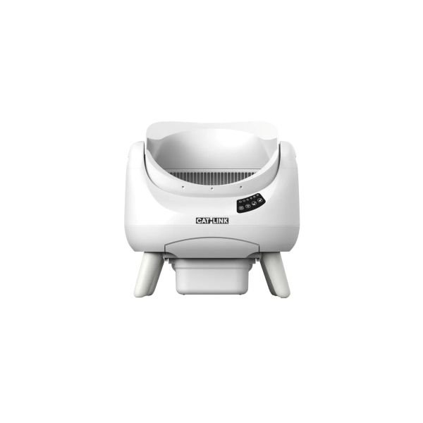Catlink Üstü Açık Otomatik Kedi Tuvaleti Beyaz-Scooper Open-X
