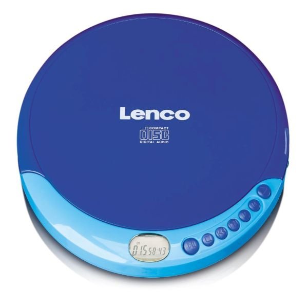 Lenco Taşınabilir CD Çalar, Mavi