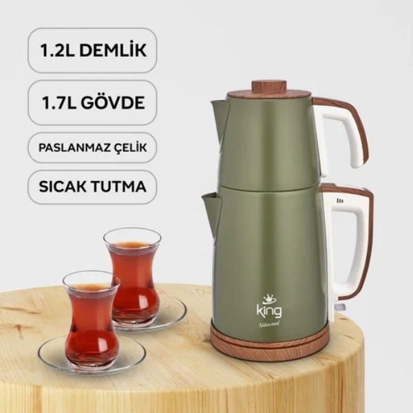 King KCM336 Nihavend Çay Makinesi