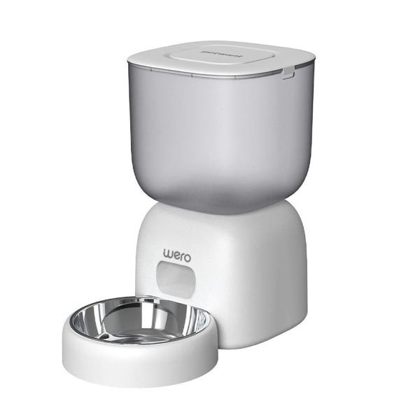 Wero 2in1 Akıllı Kedi & Köpek Mama Kabı ve Su Pınarı Seti Wi-Fi Kontrollü Otomatik Besleme