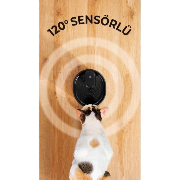 Kiwi Pets KPF-10559 3 lt Siyah Kedi Su Pınarı